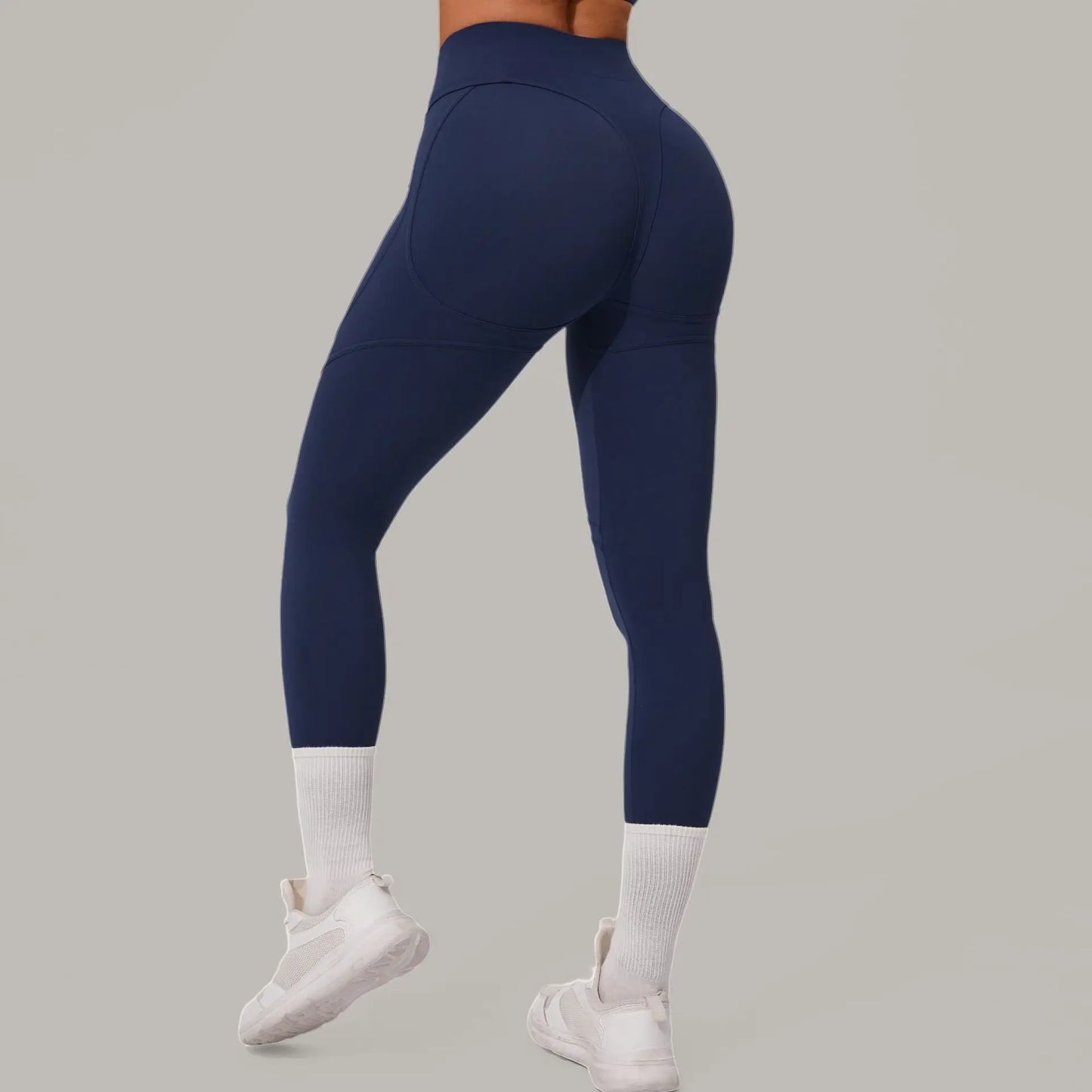 Yoga Leggings Women Fitness Running Athletics Jogging Training Slim Pants High Waist Push Up Sport Scrunch Butt Gym Yoga Pants