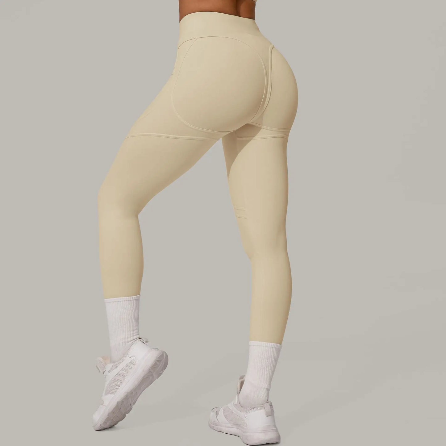 Yoga Leggings Women Fitness Running Athletics Jogging Training Slim Pants High Waist Push Up Sport Scrunch Butt Gym Yoga Pants