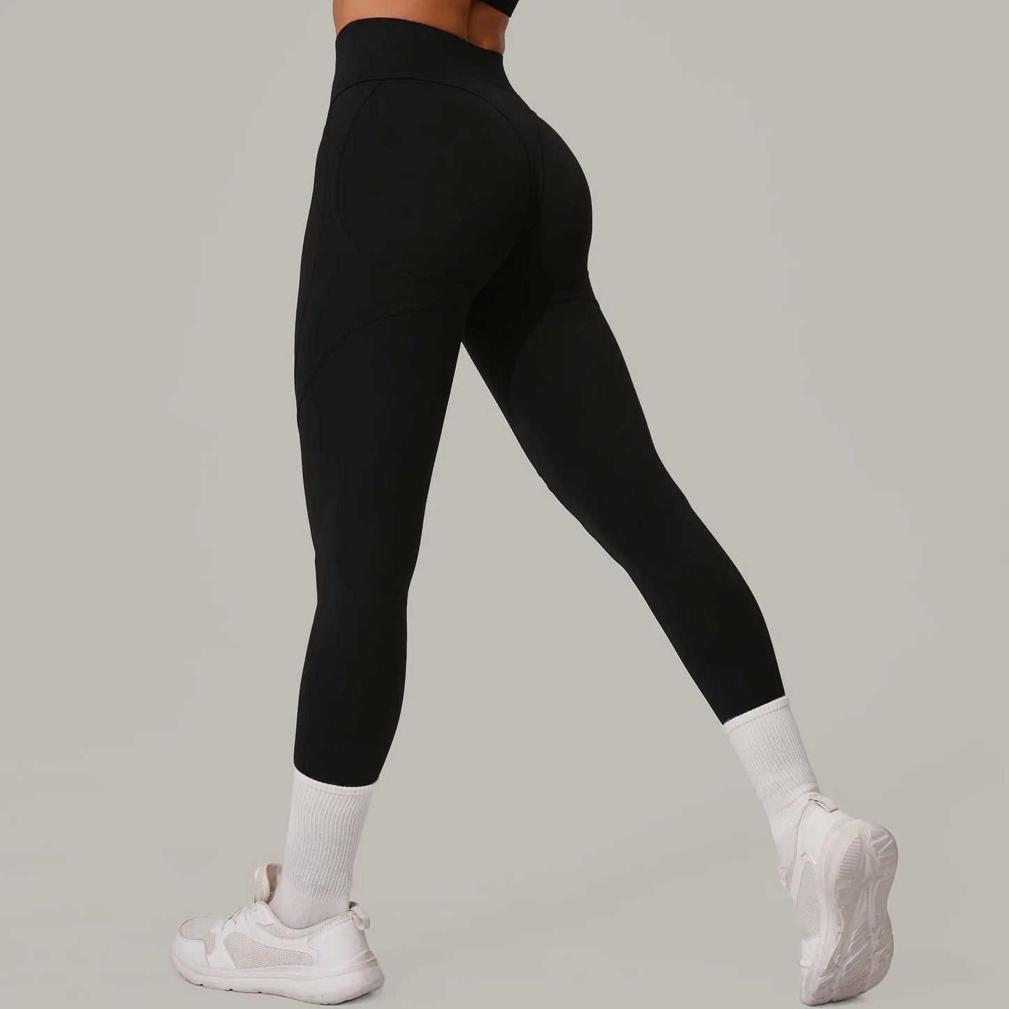 Yoga Leggings Women Fitness Running Athletics Jogging Training Slim Pants High Waist Push Up Sport Scrunch Butt Gym Yoga Pants