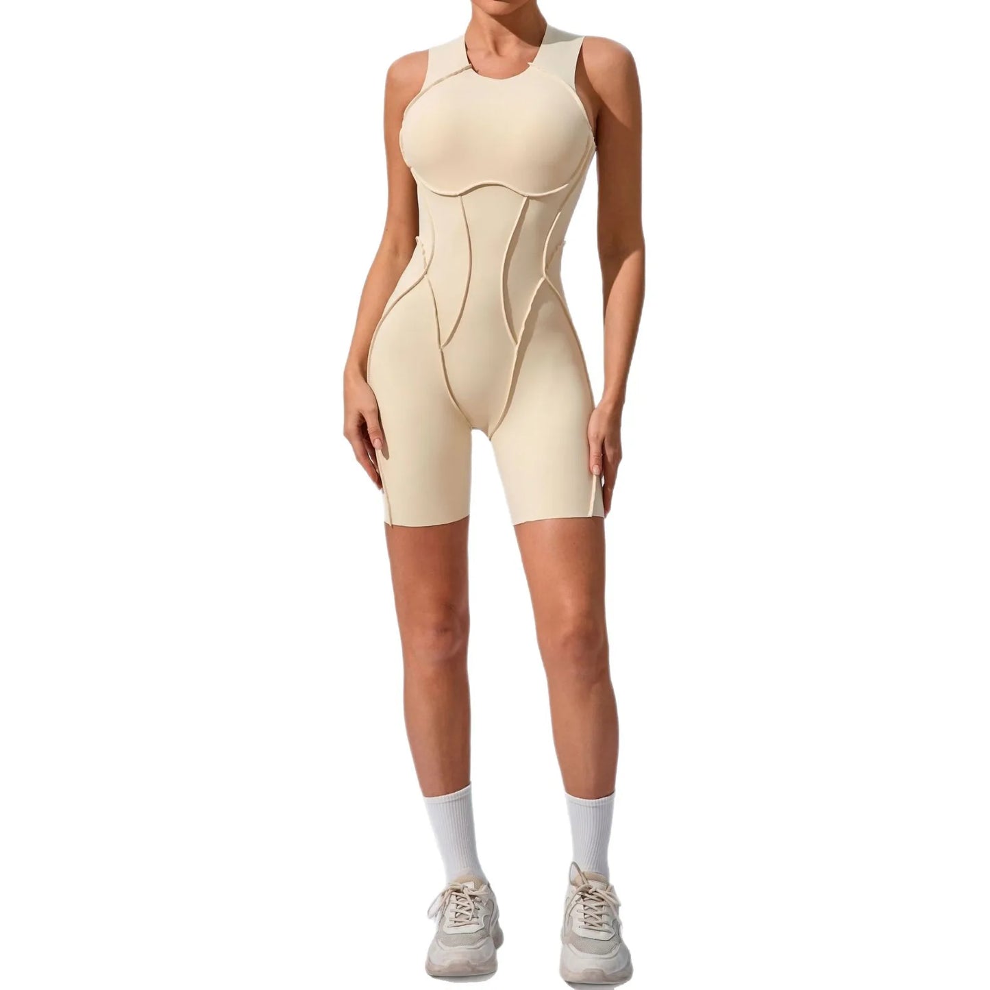 Fitness Rompers Women Tracksuit Sports Overalls Workout Sports Jumpsuit Sportswear Woman Gym Set Sleeveless Yoga Clothing Suit