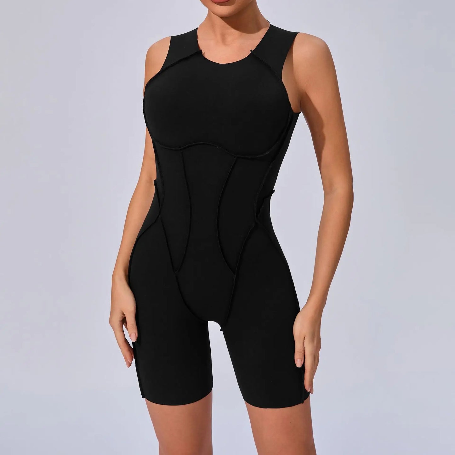 Fitness Rompers Women Tracksuit Sports Overalls Workout Sports Jumpsuit Sportswear Woman Gym Set Sleeveless Yoga Clothing Suit