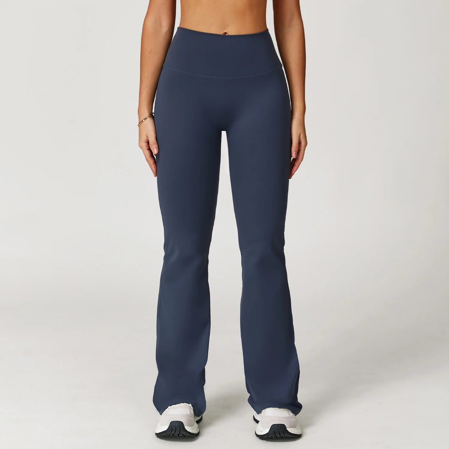Women Yoga Pants Sports Flared Leggings Women Breathable Latin Dance Pants Women Fitness Bell-Bottoms Casual Tummy Tuck Pants