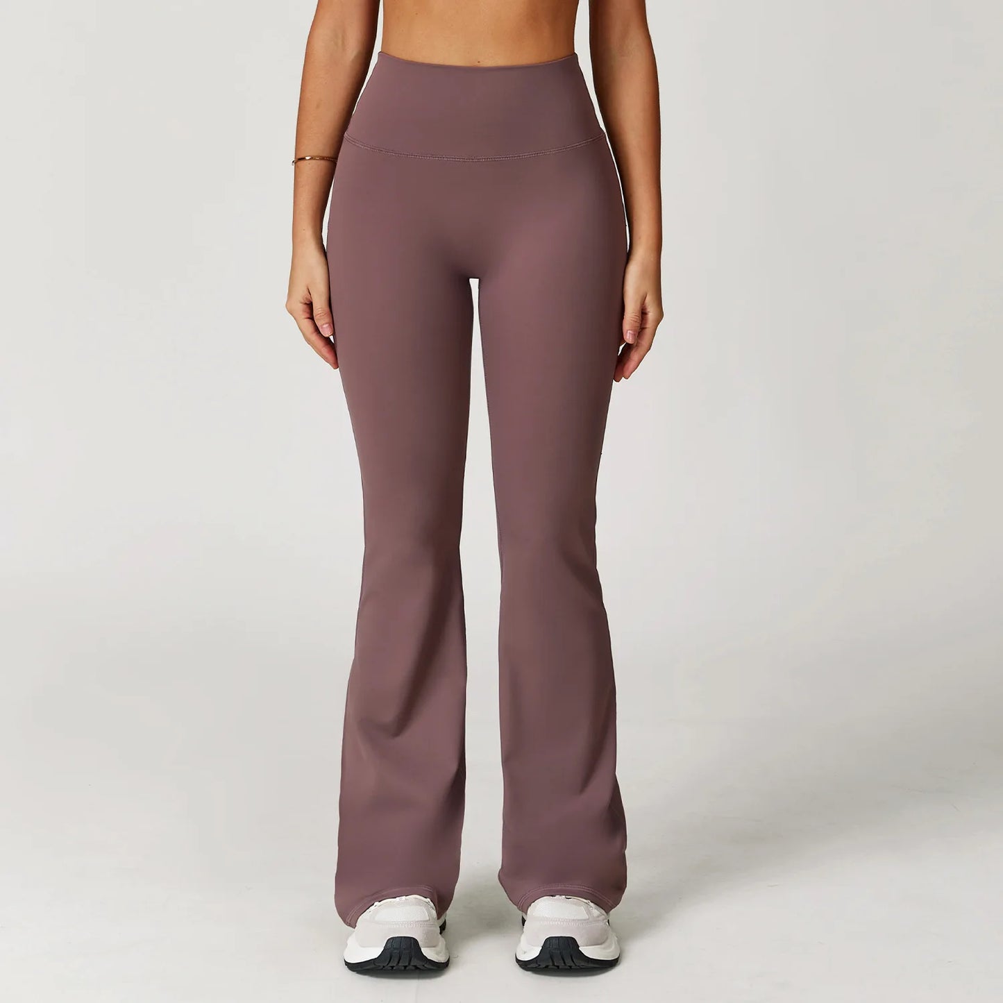 Women Yoga Pants Sports Flared Leggings Women Breathable Latin Dance Pants Women Fitness Bell-Bottoms Casual Tummy Tuck Pants
