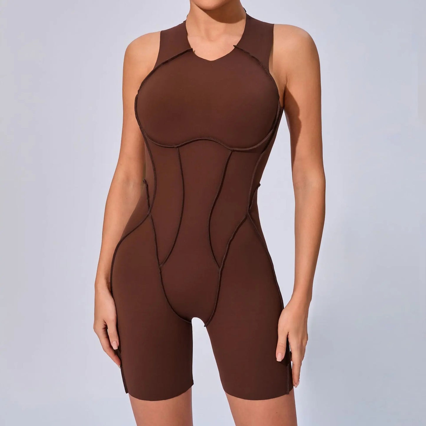 Fitness Rompers Women Tracksuit Sports Overalls Workout Sports Jumpsuit Sportswear Woman Gym Set Sleeveless Yoga Clothing Suit