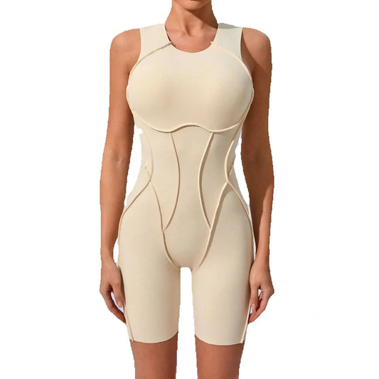Fitness Rompers Women Tracksuit Sports Overalls Workout Sports Jumpsuit Sportswear Woman Gym Set Sleeveless Yoga Clothing Suit