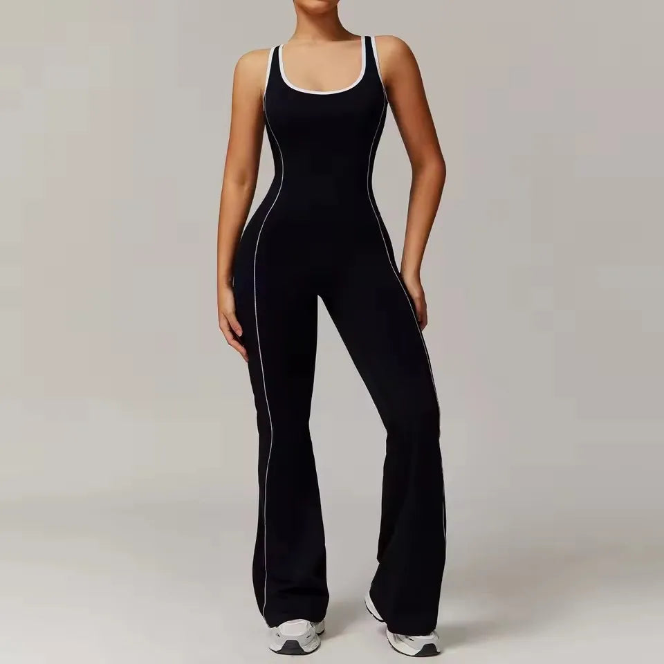 One-Piece Women Yoga Suit  Women Sports Suit Fitness Women Stretch Push Up Suit Training Suits Women Training Gym Set Sportswea